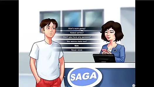 Летняя сага - Йоханнес и дамы играли, крути боттель ... Эрик и Йоханнес трахнули миссис Джонсон.