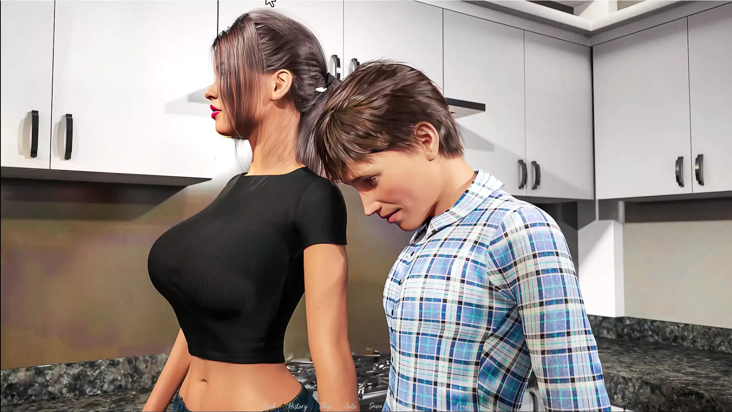एक पत्नी होने के नाते 11 Adi Plaid Christine pussy और स्तन के साथ