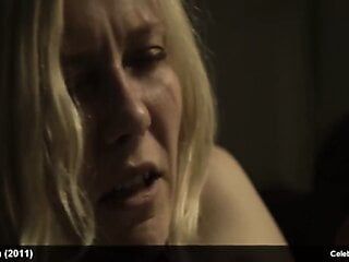 Beroemdheid Kirsten Dunst frontale naaktfilmscènes