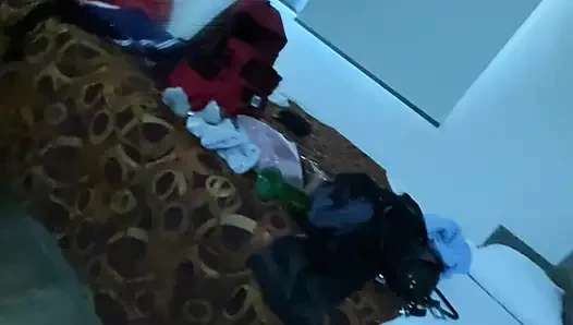 In the hot tub with my sister-in-law kitty 3 before a family reunion