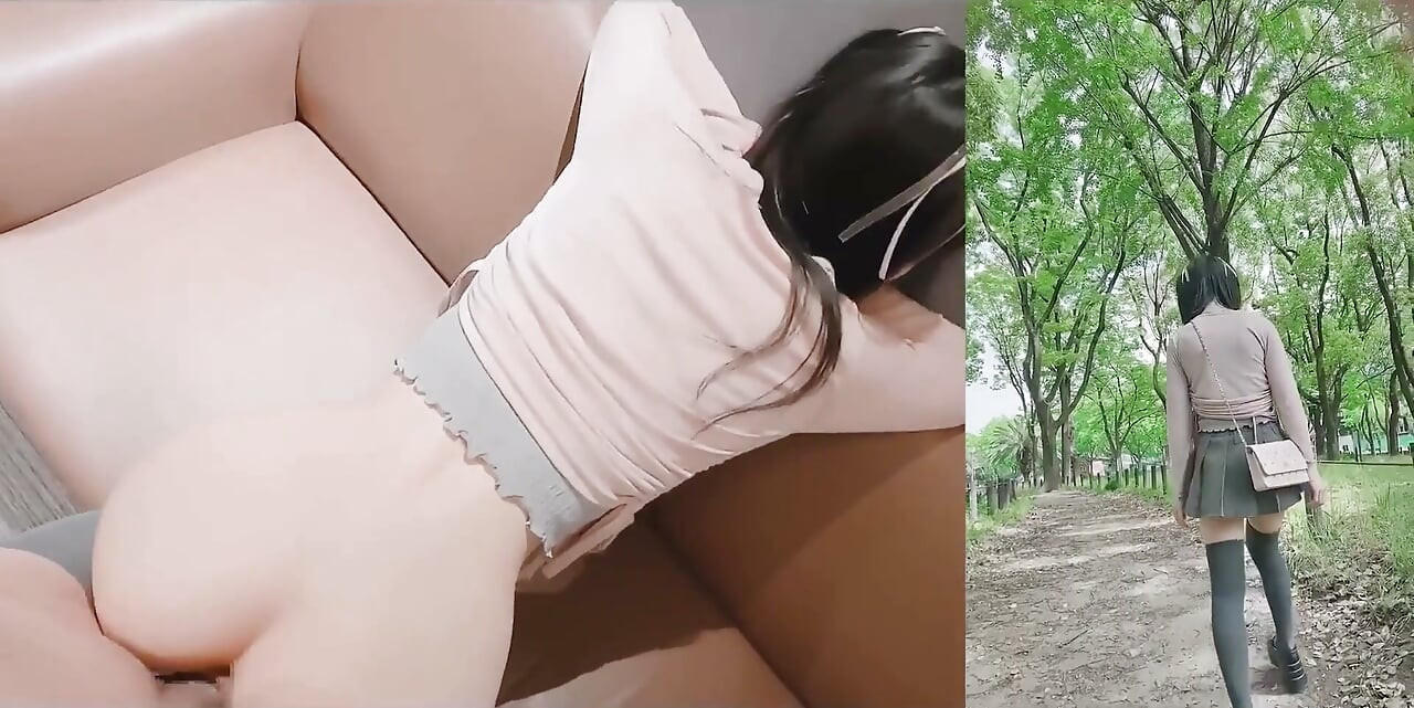 햇볕이 잘 드는 장소처럼 자지 안에 행복하게 사정하고 싶어하는 자지를 좋아하는 그 소녀, 안팎으로?