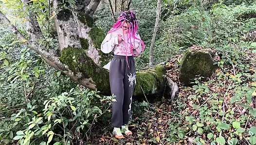 I Met Pervert Submissive Girl Outdoor and Punished Her Pussy