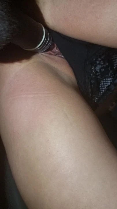 My wife enjoying another cool BBC