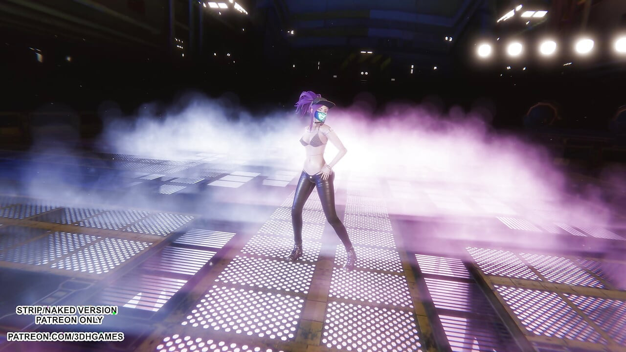 MMD LISA - FUTW - Akali Sexy Kpop Dance League of Legends Hentai Uncensored 4K 60FPS