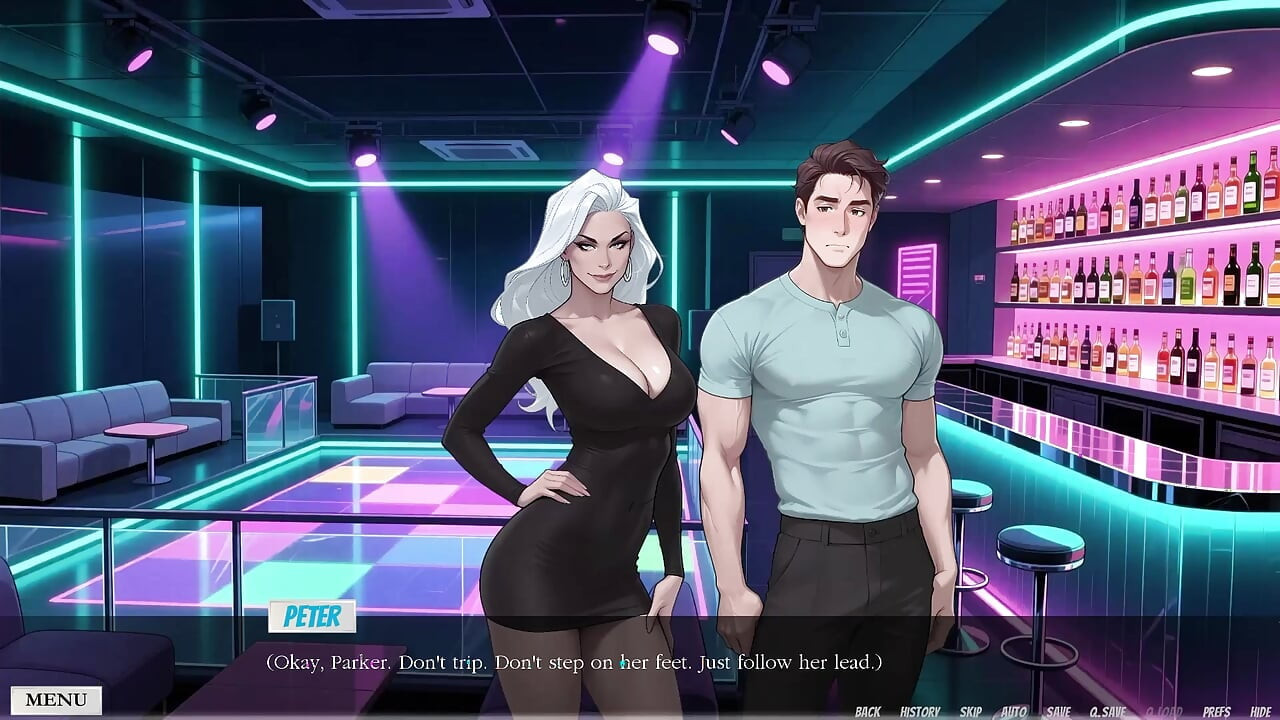 Z wielką przyjemnością # 2 - Mary Jane Sex w kreskówkowej grze erotycznej