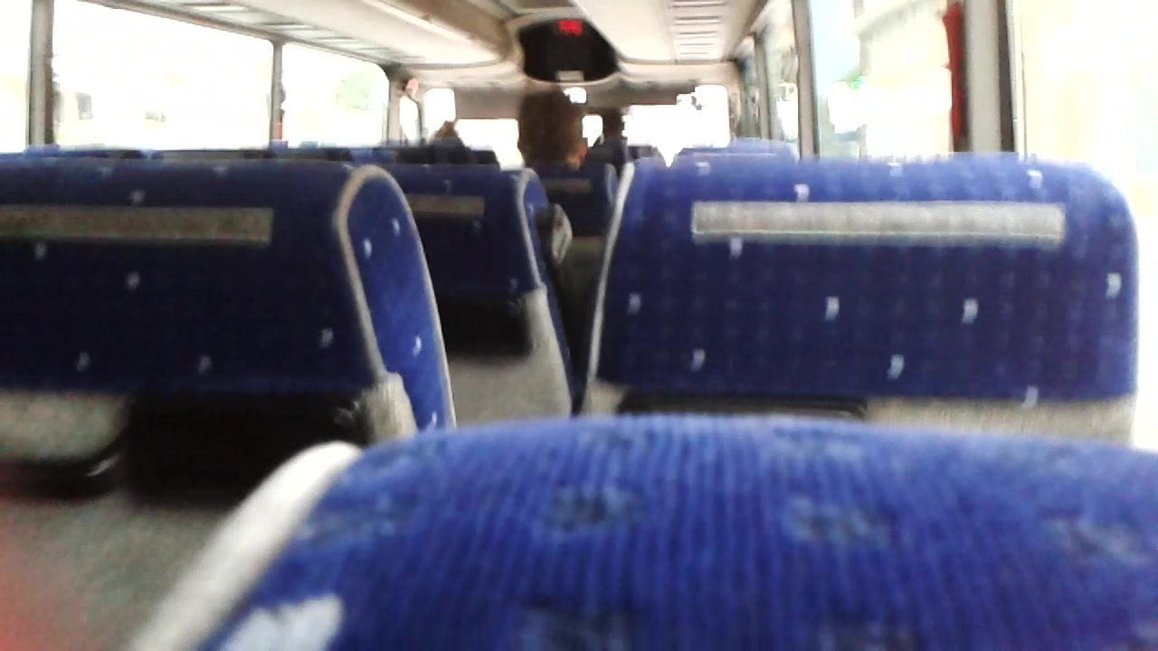 on the bus