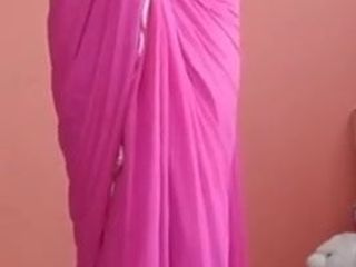 Srilanka saree cô gái