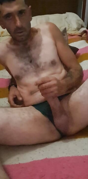 Guy in have masturbating