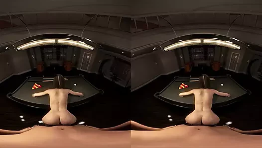3D VR видео от первого лица, трахаю крошечную худенькую девушку раком, в 3D анимации VR