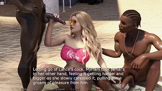 Гэнгбэнг-минет на пляже - проект Myriam - Жизнь и исследования - E62