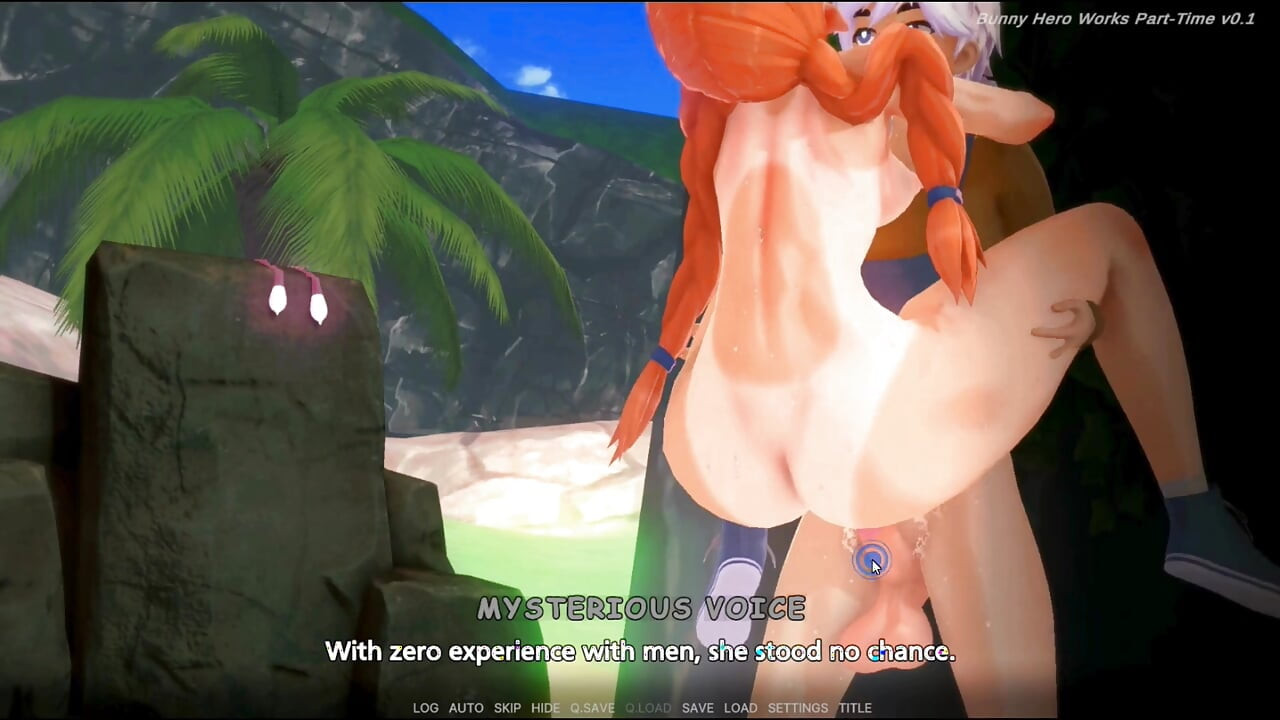 Hentai Spill -Hentai Bunny Hero Jobber Deltid Sex Gameplay Animasjon