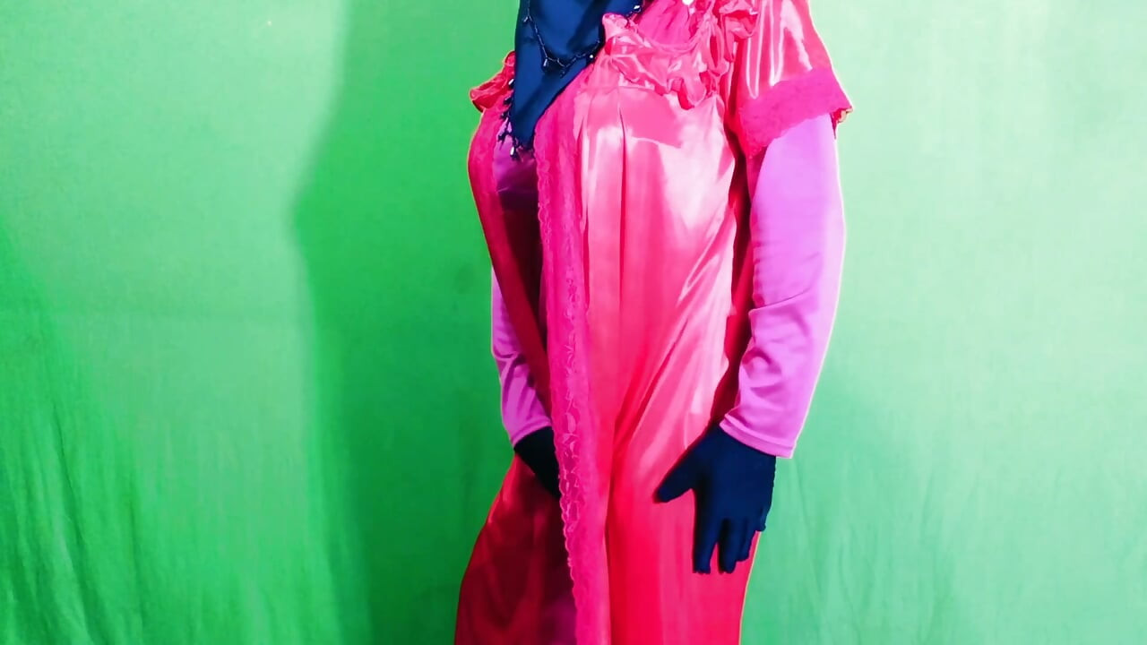 Romantic video of a beautiful local housewife
