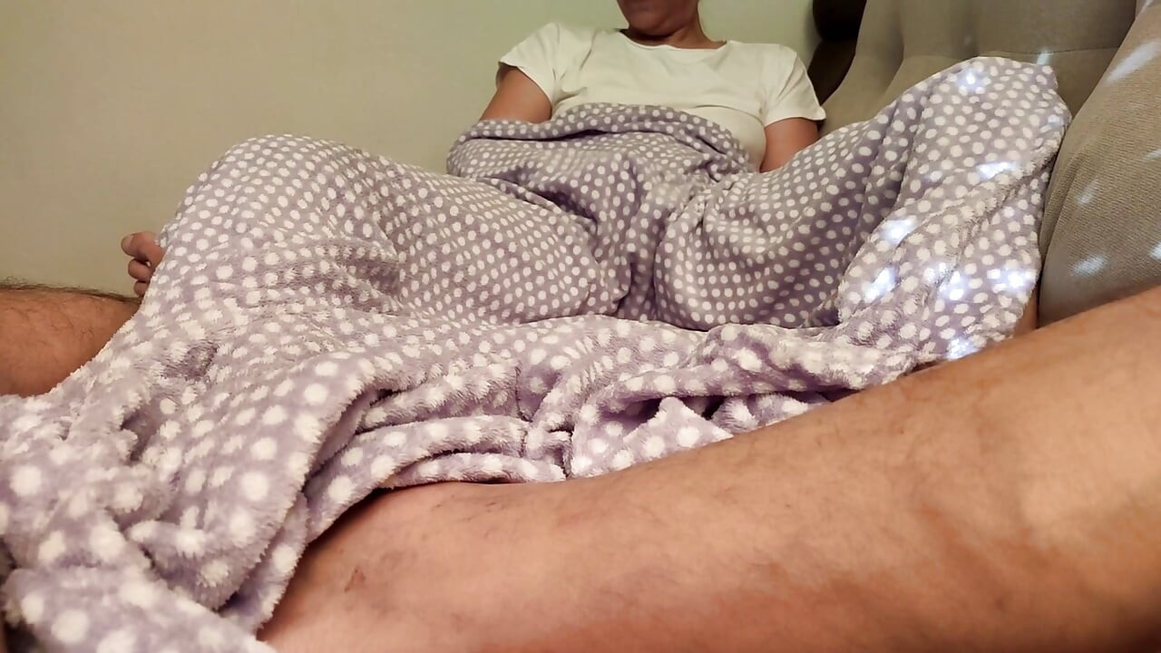 I record her taking off her panties and touching her pussy