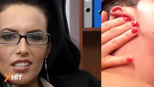 Tutkulu oral seks ile ateşli derleme