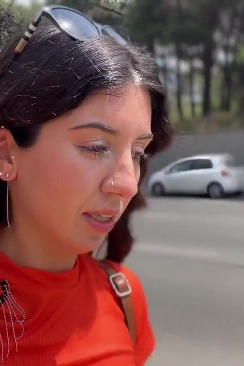 Public Blowjob in the Bushes with Stranger and Crazy Cumwalk Covered in Cum
