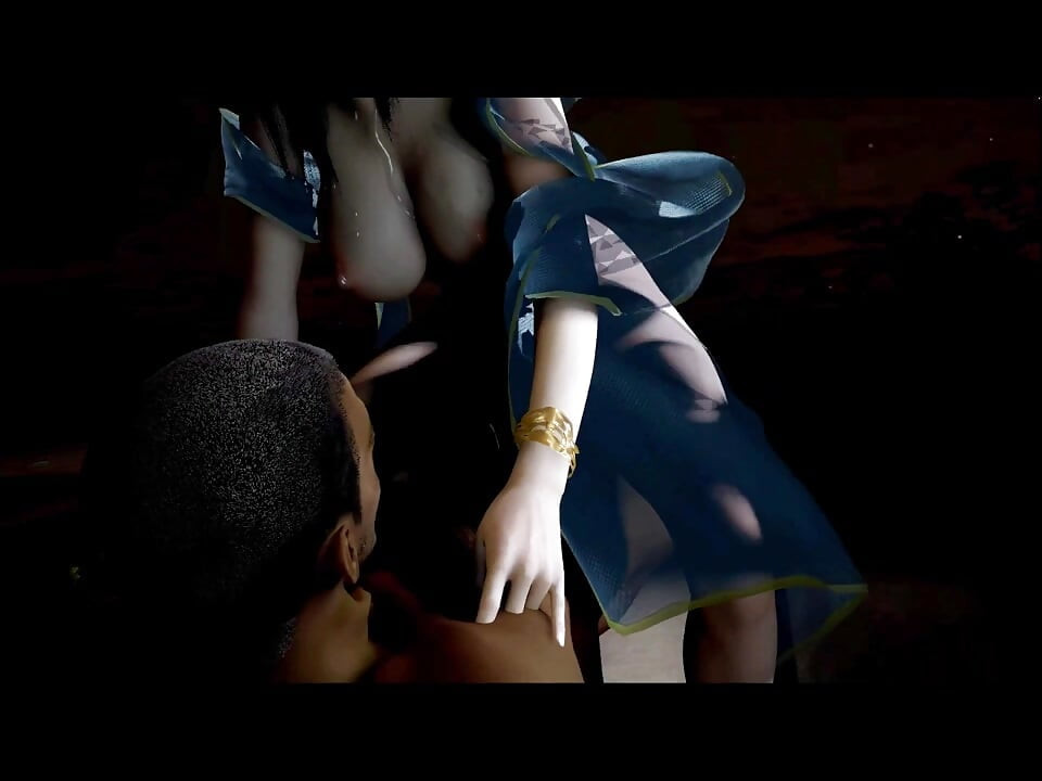 Goddess of Curves: Animated Fantasy Glow- 3D Animation Hentai