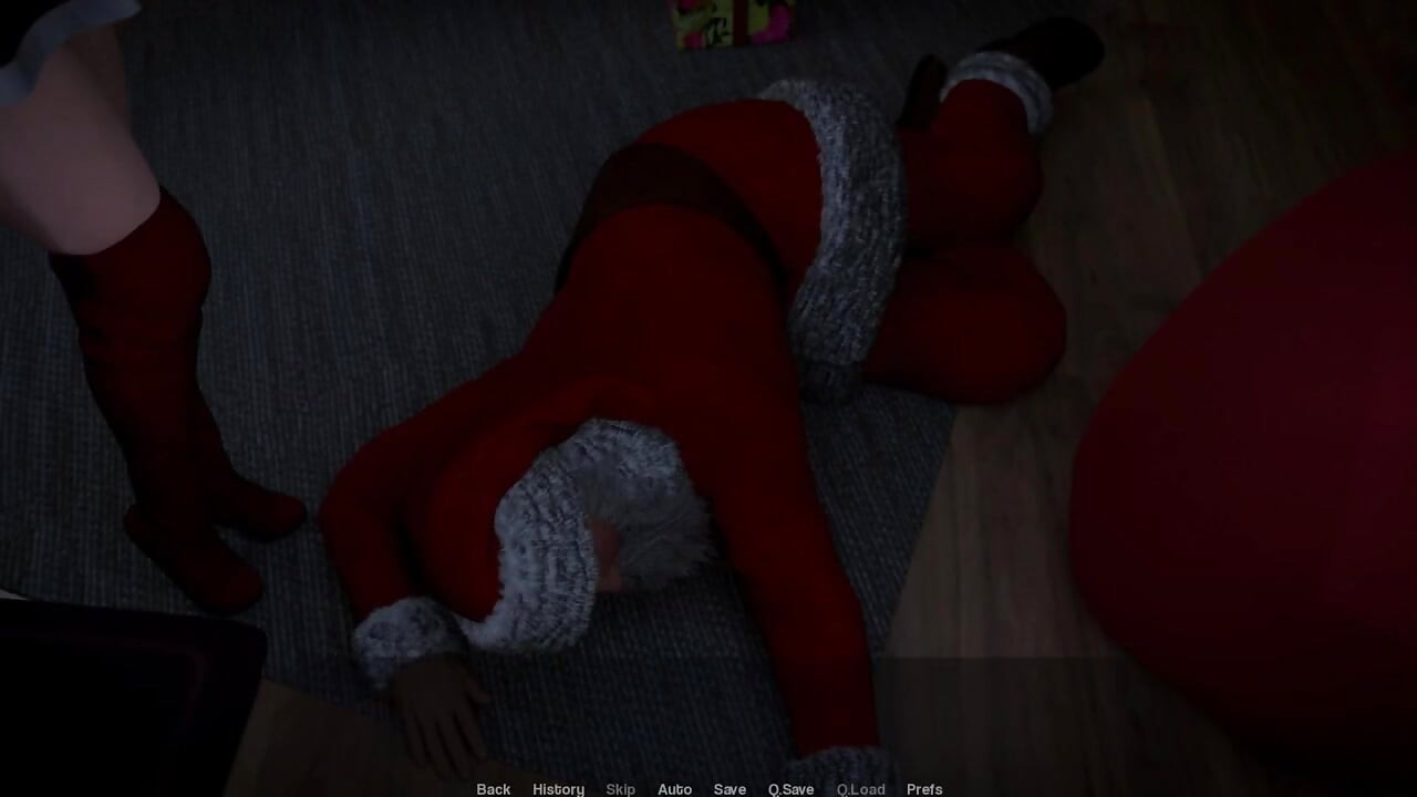 Távol az otthontól 40. rész Karácsonyi frissítés szexi Mrs.claus szerző: Loveskysan69