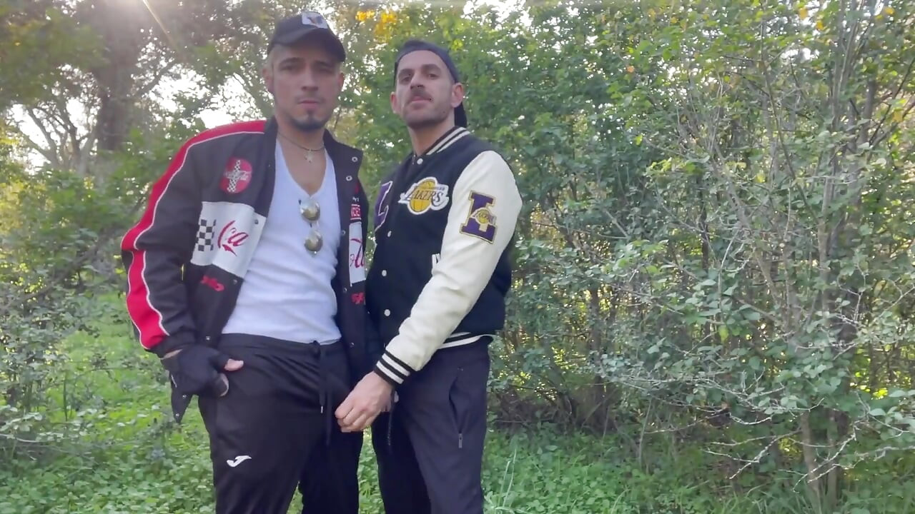 Xiscoxx Playing with Leo Bulgari in the Forest