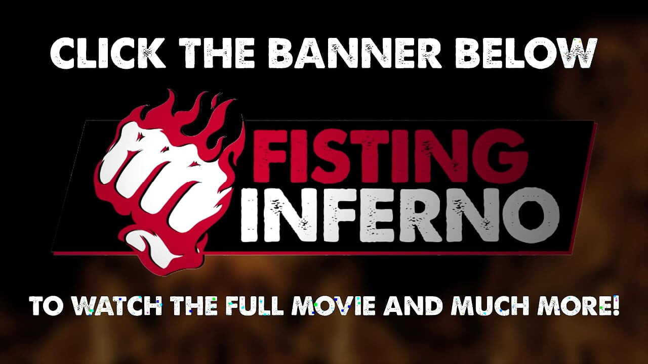 FISTING INFERNO - Stor Pik Læder Hunk Kev Knepper & Maskiner Knepper Adam Banks' Sultne Hul