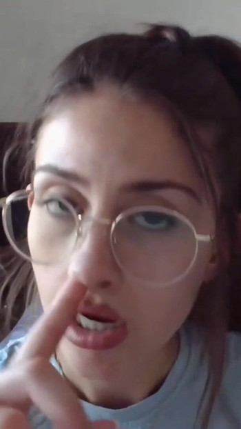 Iconic moment from "SHANAXNOW NOSE FETISH EATING BOOGERS PRESS NOSTRILS MOANING"
