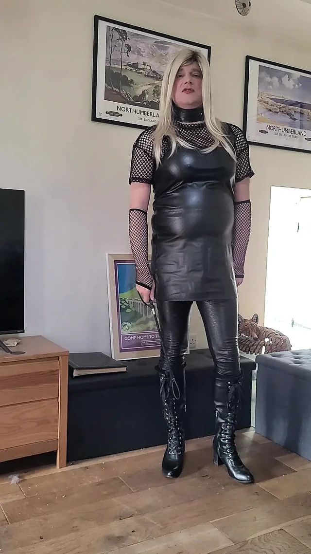 sissy leather slut bitch