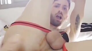 Raioparalo Plays with His Huge Dildo and Gaping!
