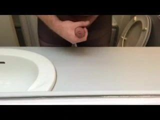 Massive mirror cumshot in black tights