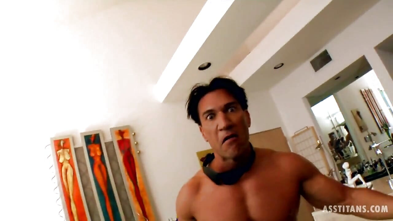 Kaci Starr gangbanged by Mike Angelo and Marco Banderas with Toni Ribas, anal, double penetration, cum swallow