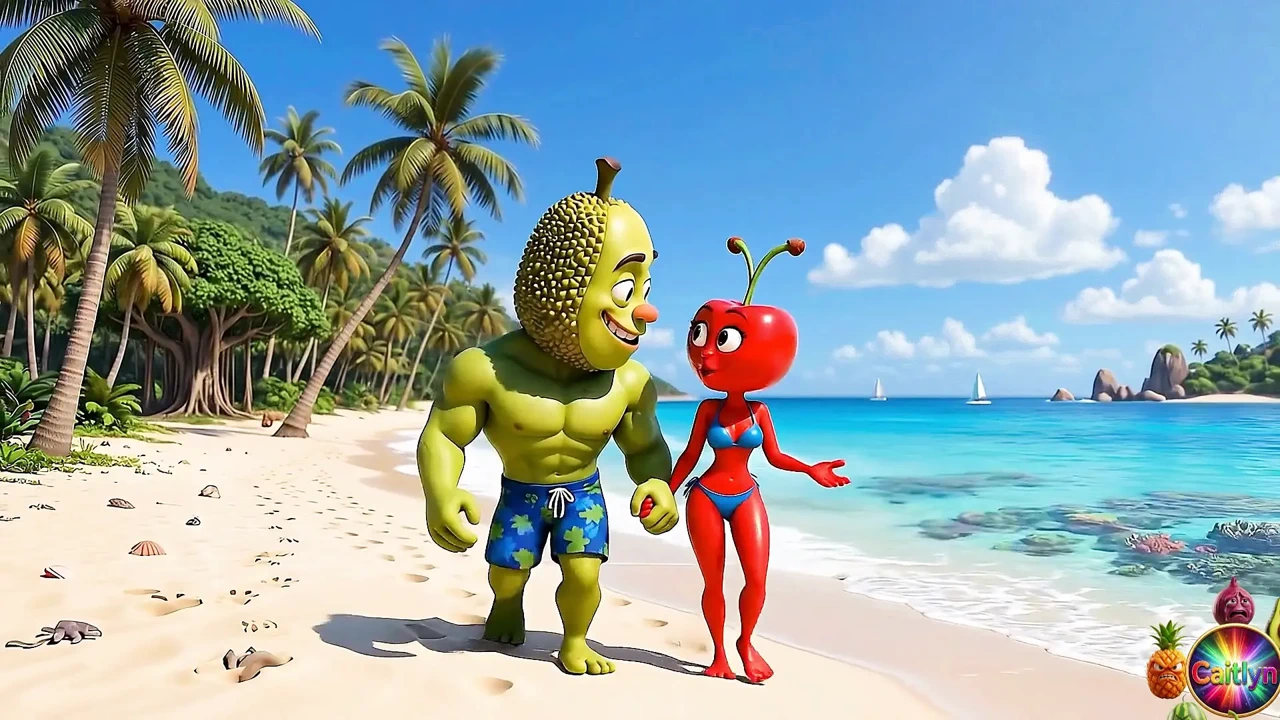 Episode 4 – Cute Pineapple Girl and Sweet Avocado Man Sharing Gentle Tropical Moments AI Hentai