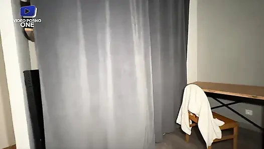 I Play Hide-and-seek with My Roommate Before Throwing Her a Good Squirt of Cum.