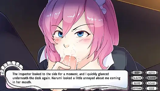 Rumah pembantu: pembantu rumah tangga pengisap kontol, crot di mulut, hentai ep.2