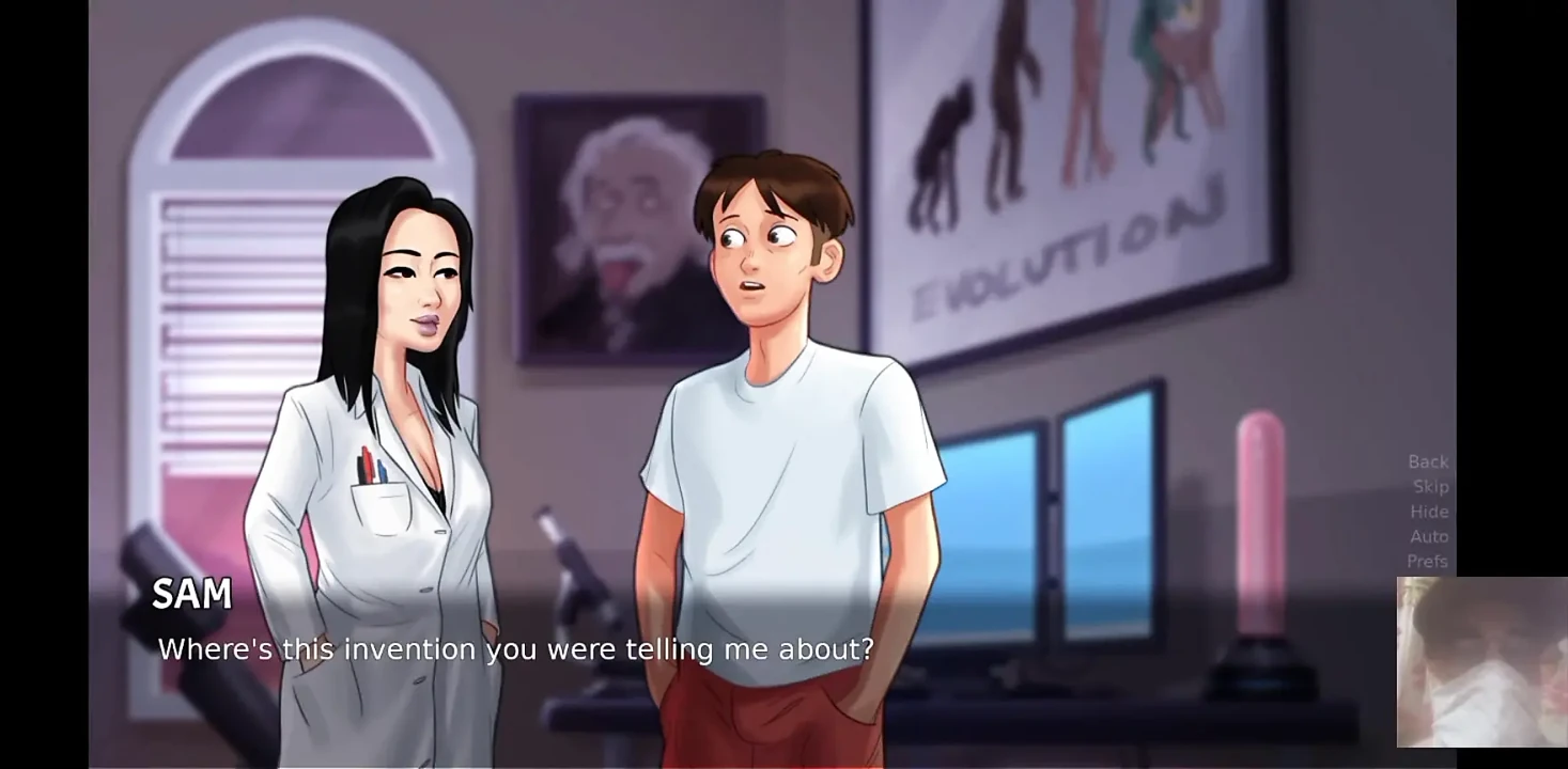 She said it's for science!Hot teacher got fucked by student!!Summer time saga new update.