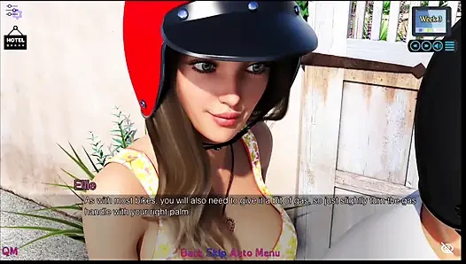 Sunshine Love #25 - Ellie played with herself...Ivy  gave Johannes a han...