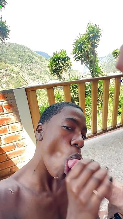 New Face - Mina Caramelo! Watch Mina taking bwc deep into her mouth and giving her ebony pussy from behind. and cum on face!