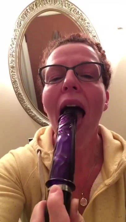 granny sucks dilldo takes a video for young boy
