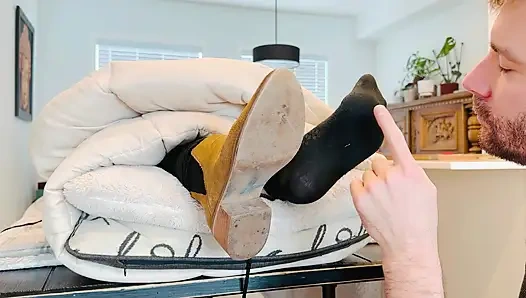 CEO's Obscenely Sexy Feet Mercilessly Tickled by Ex-Employee (Part 1) PREVIEW