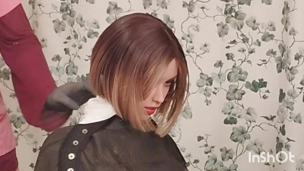 Lauren's bob haircut