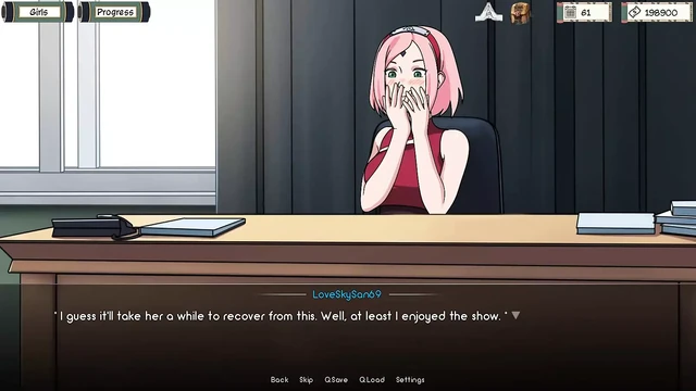 Kunoichi Trainer - Naruto Trainer (Dinaki) Part 94 Horny Sakura's Vibrator By LoveSkySan69