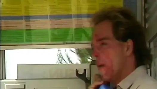 Ateşli sürtüklerle klasik Alman anal sahnesi