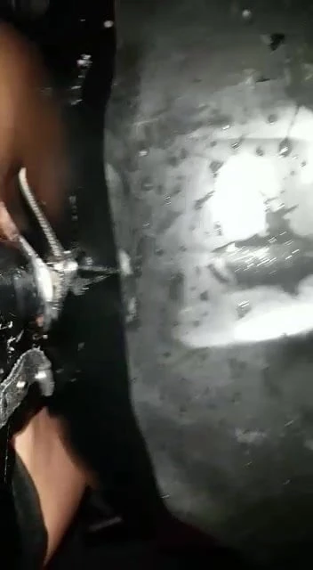 Latex tranny anal slut