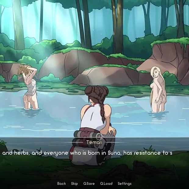 Naruto Hentai - Naruto Trainer v0.17.2 Part 84 Nudes by the Lake by Loveskysan69