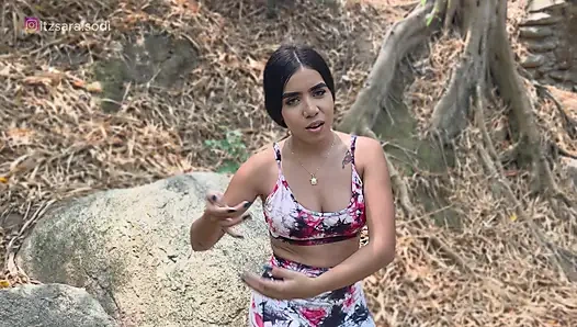 I met her in the mountains and out of nowhere we ended up having sex in my car