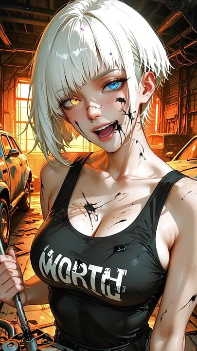 Hot Big Tits Mechanical Teen Rides Her Favorite Client's Big Cock - AI-Generated Content