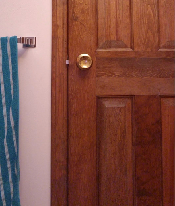 CAUGHT WITH A BONER GETTING READY TO SHOWER