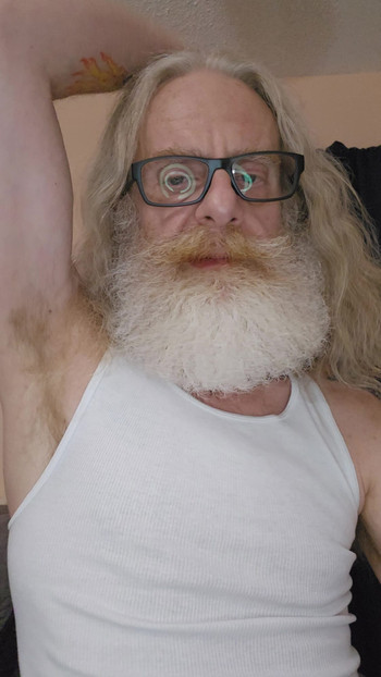 I smell like a man.