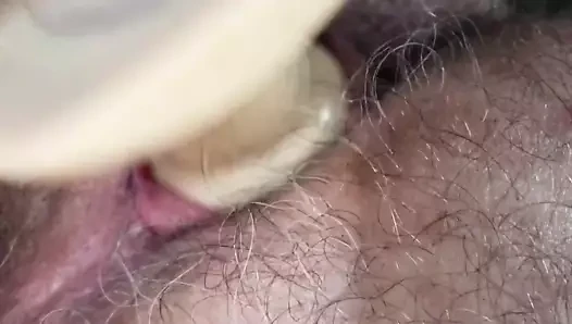 Götte kalın dildo