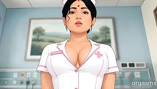Desi Hot Doctor Bhabi Gives Special Treatment - Indian MILF Doctor Fantasy