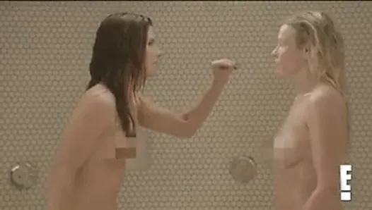 Sandra Bullock  & Chelsea Handler Naked Shower