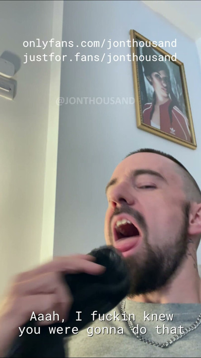 Licked my str8 roommate's cummy sock