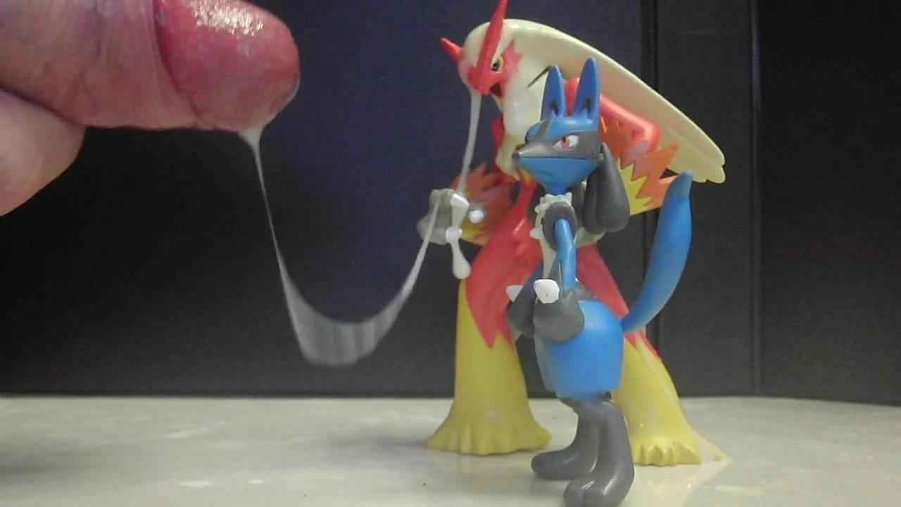 Blaziken and Lucario 1
